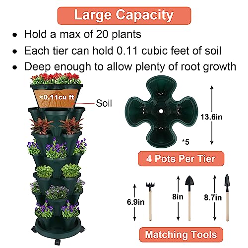 Vertical Planter Tower (2 Count)