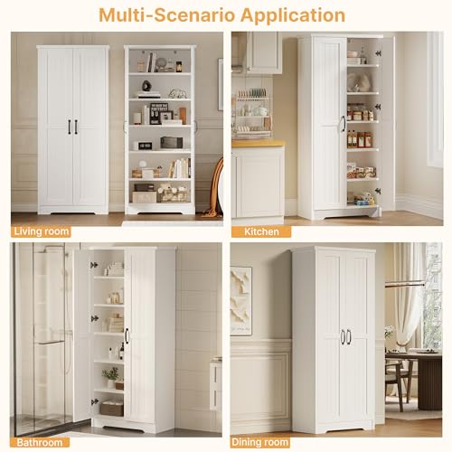 70" Tall Storage Cabinet