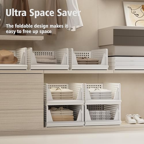5 Pack Stackable Storage Bins (5 Count)