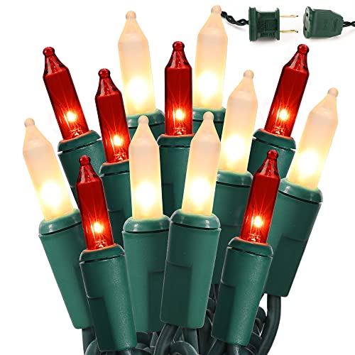 Red & White Christmas Lights