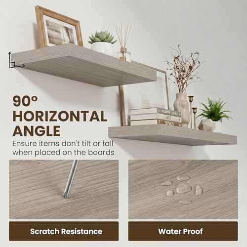 24 Inch Floating Shelves for Wall