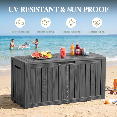 130 Gal Package Delivery Box Lockable Outdoor Storage Boxes