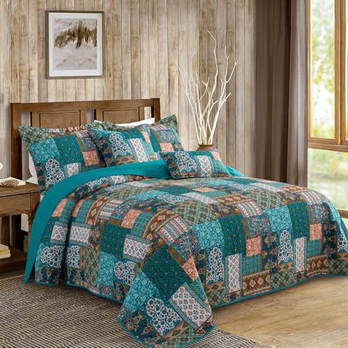 100% Cotton Face King Quilt Size