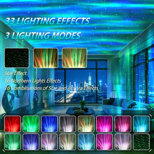 Northern Galaxy Light Aurora Projector