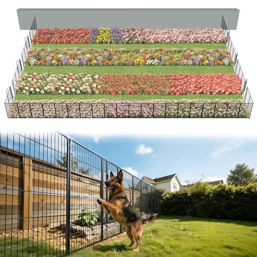 No Dig Garden Fence