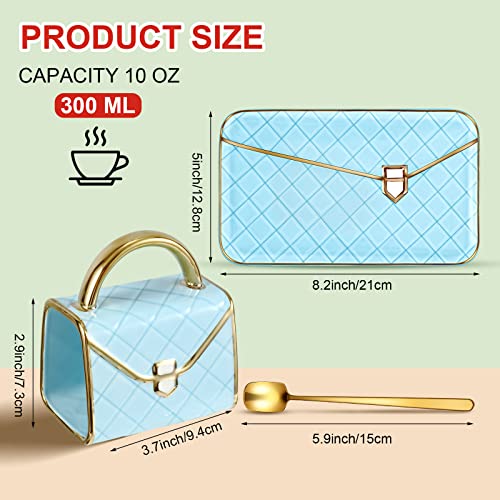 1 Set Coffee Mug Elegant Handbag Shaped Cup