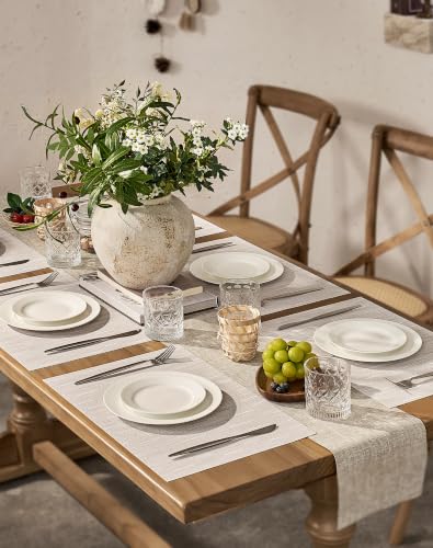 Pale Beige Placemats Set of 12 (12 Count)