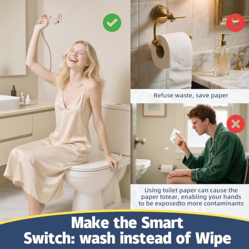 2 Pack Handheld Bidet Sprayer for Toilet