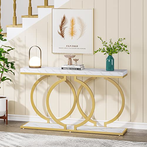 Gold Console Table