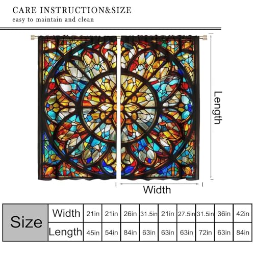 Stained Glass Curtains