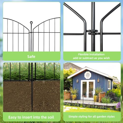 Decorative Garden Fence (17 Sq Ft)