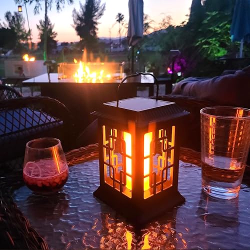 Flickering Solar Lantern Outdoor (2 Count)