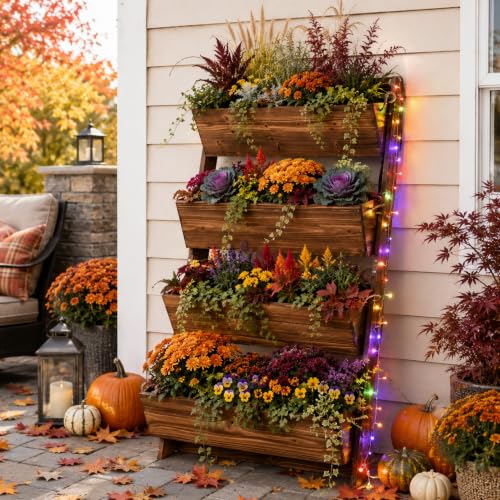 4ft 4 Tier Lighted Wall