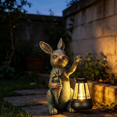Solar Garden Statues