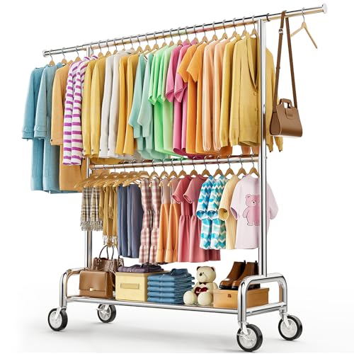 Heavy Duty Clothes Rack Load 860LBS