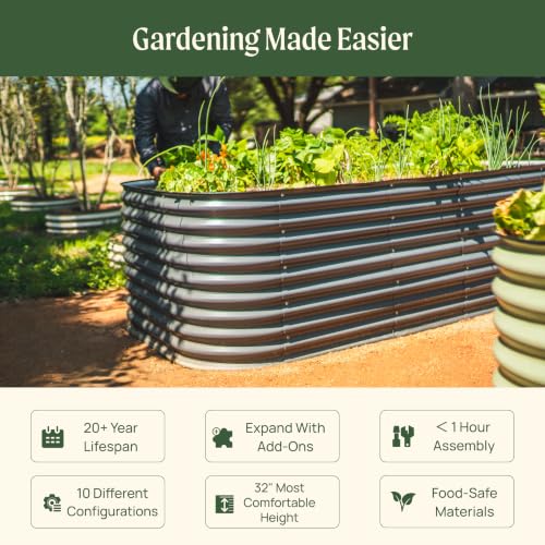 32" Extra Tall Raised Garden Bed Kits
