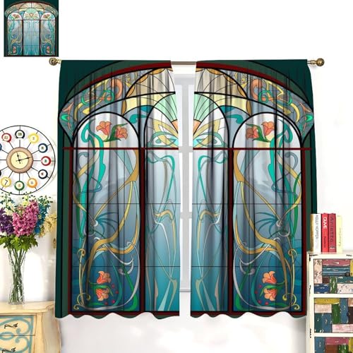 Stained Glass Curtains
