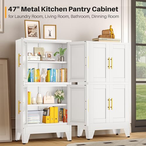 47" Tall Kitchen Pantry Cabinet