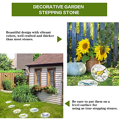 3PC Pretty Garden Stepping Stones (3 Count)