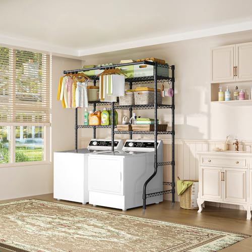 U13 Medium Over Washer and Dryer Storage Shelves