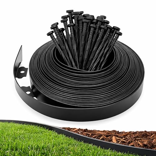 1.5" x20' Landscape Edging Kit with 24 Spikes