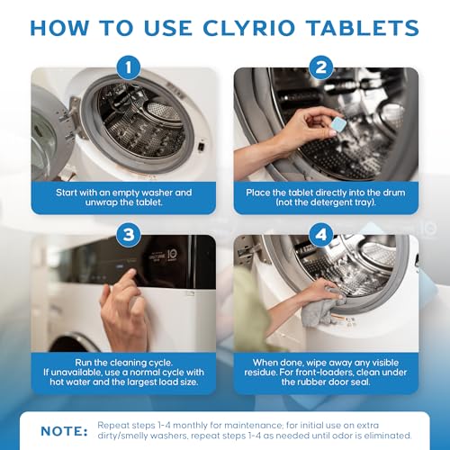 Washing Machine Cleaner Tablets (24 Count)