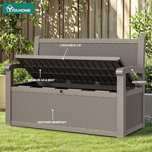 80 Gallon Storage Bench Deck Box