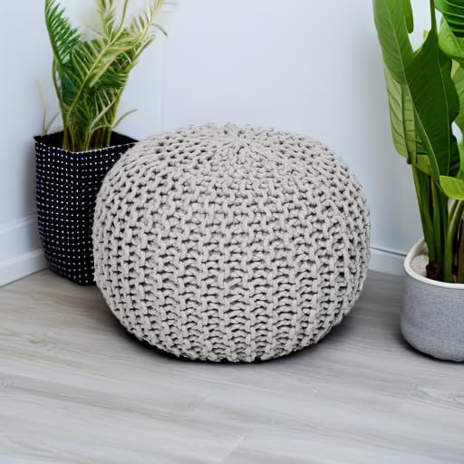 Round Pouf Ottoman