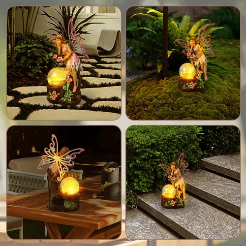 Garden Fairy Statue Outdoor Decor