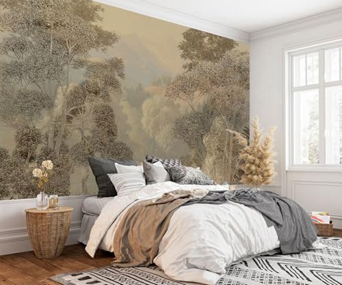 Tropical Jungle Wallpaper Landscape Tree wall murals for Bedroom 182"x120"