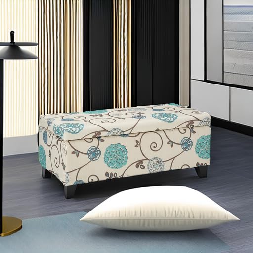 Breanna Fabric Storage Ottoman