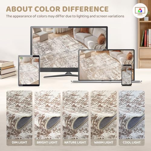 5x8 Area Rug Living Room Rugs (24 Count)