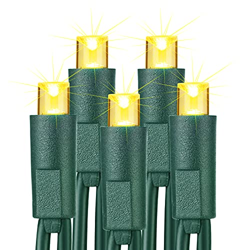 5MM Wide Angle Christmas Lights Warm White