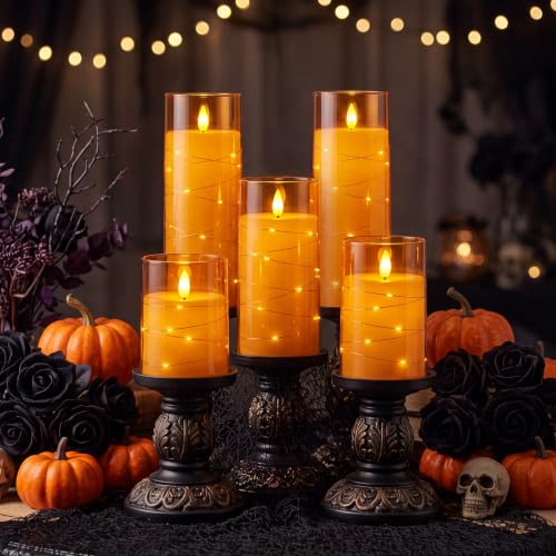 Halloween Flameless Candles (5 Count)