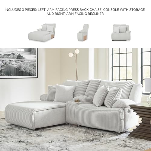 Reclining Sectional Sofa with Chaise (3 Count)