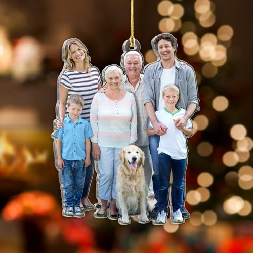 Personalized Custom Photo Acrylic Ornament
