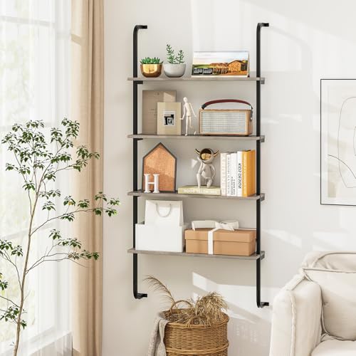 4 Tier Industrial Bookshelf