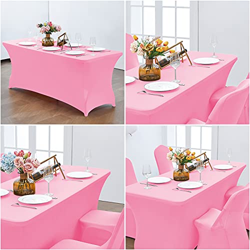 6FT Stretch Spandex Fitted Tablecloth