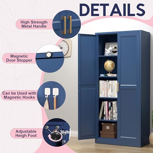 71" Kitchen Pantry Cabinet