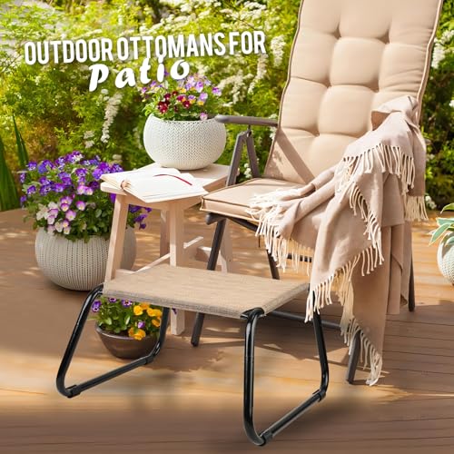 Outdoor Footstools for Patio