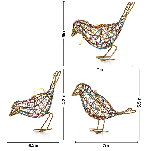 Modern Bird Statue Table Decor (6.7 Ounce)