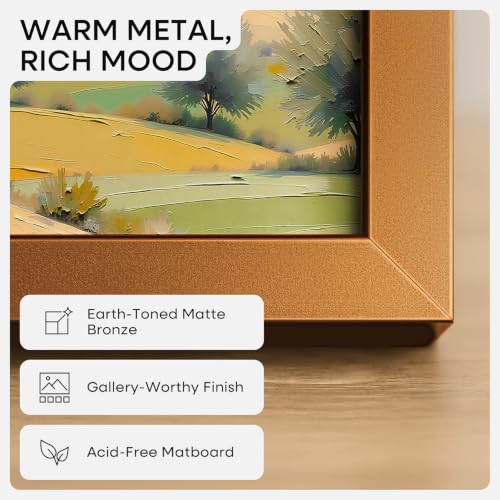 4x6 Bronze Picture Frame (2 Count)