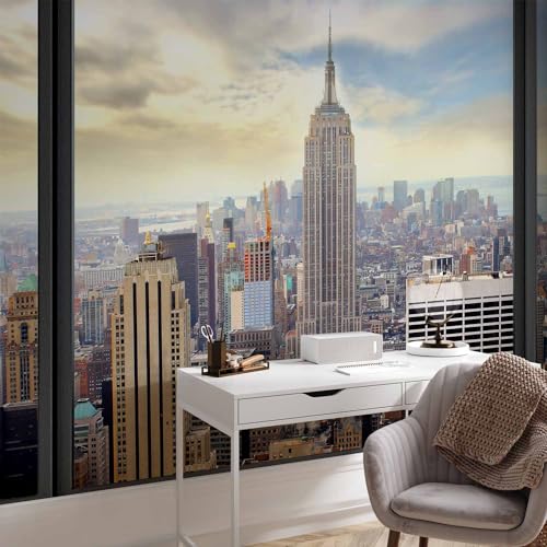 Peel and Stick Wall Mural Peel and Stick New York 212x98 Inch