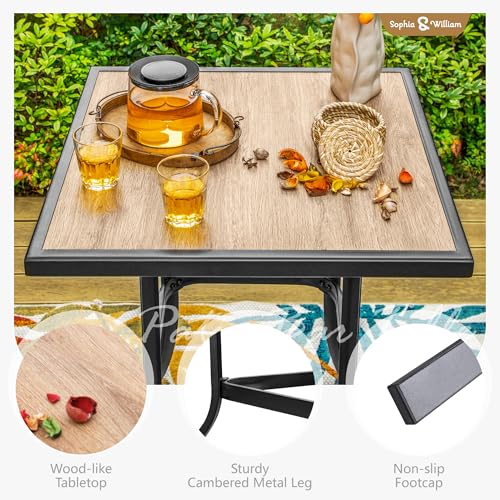 3 Piece Patio Bar Set