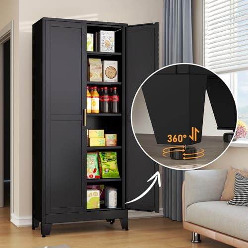 Black Metal Storage Cabinet