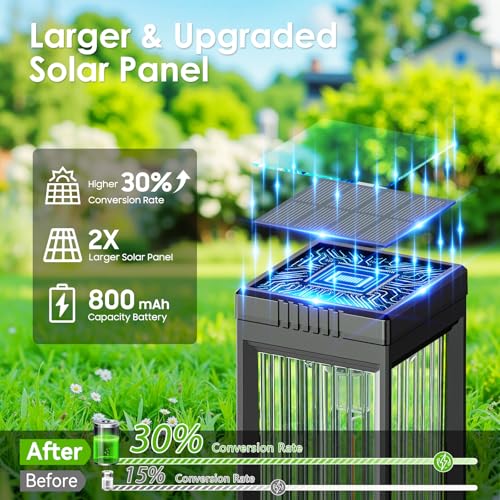 Solar Pathway Lights Outdoor (8 Count)