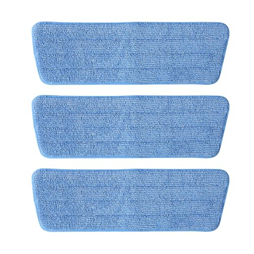3 Pack Microfiber Mop Pads