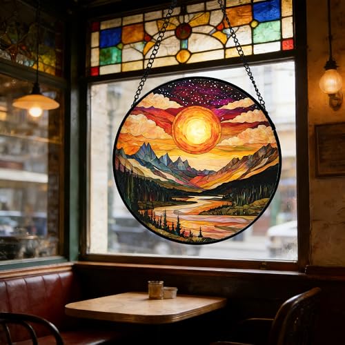 Stained Glass Window Hanging