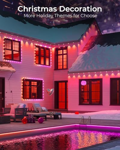 Permanent Outdoor Lights 150ft (150 Foot)