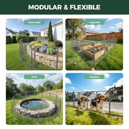 No Dig Garden Fence